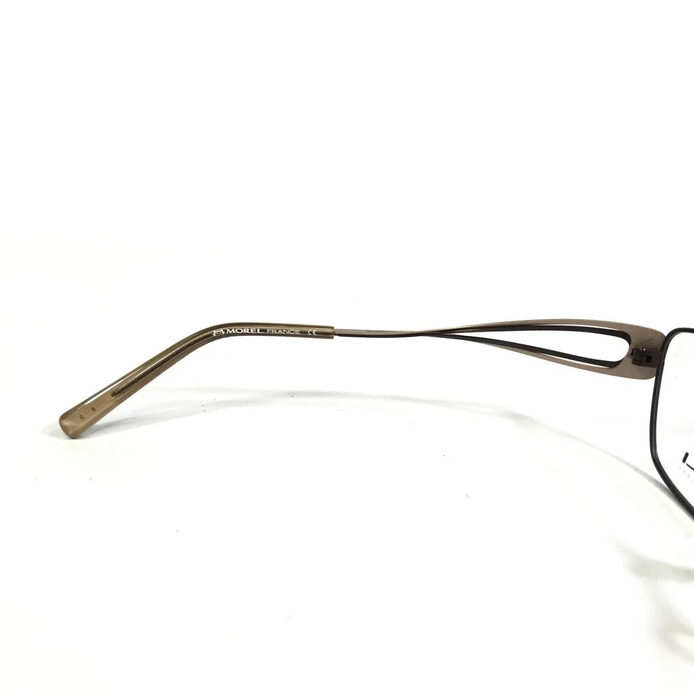 Morel Eyeglasses Frames KOALI 7365K MM011 Brown Square Full Rim 54-16-135